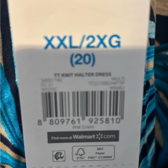 Time and Tru Woman’s Halter Dress - Picture 3 of 3